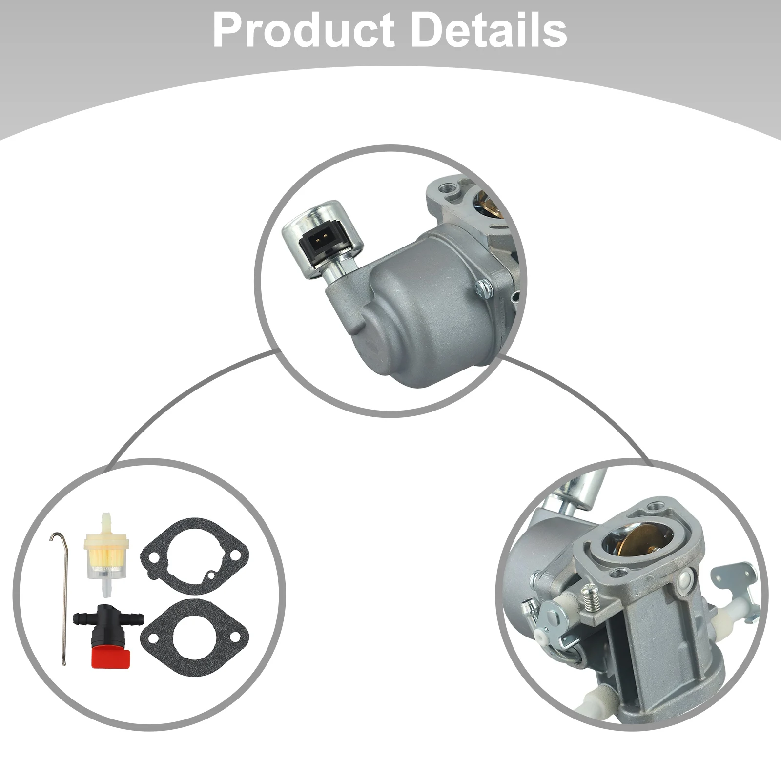 Carburetor for Intek Engines 40N777 40N877 Enhanced Performance Replaces 594207 593197 593198 595216 596375 597126 597128