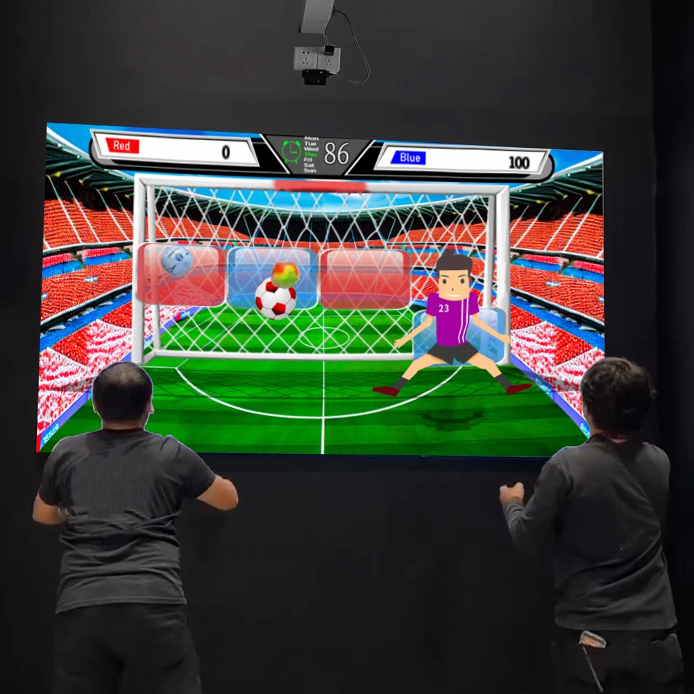 futebol shooting game points match projecao interativa tela virtual multi alvo soccer goal shoot precisao treinamento novo 01