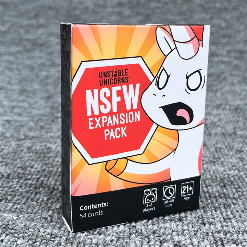New Second Edition Unicorns Core Board Game Card And Dragons NSFW Rainbow Uncut Legend Expansion Pack