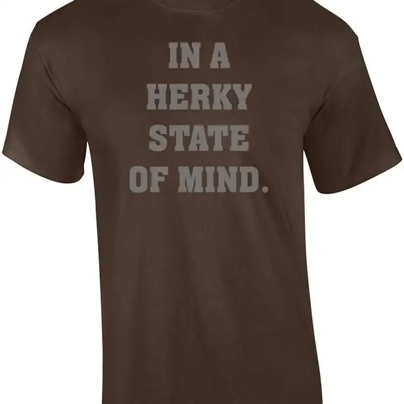 In a herky state of mind - iowa t-shirt