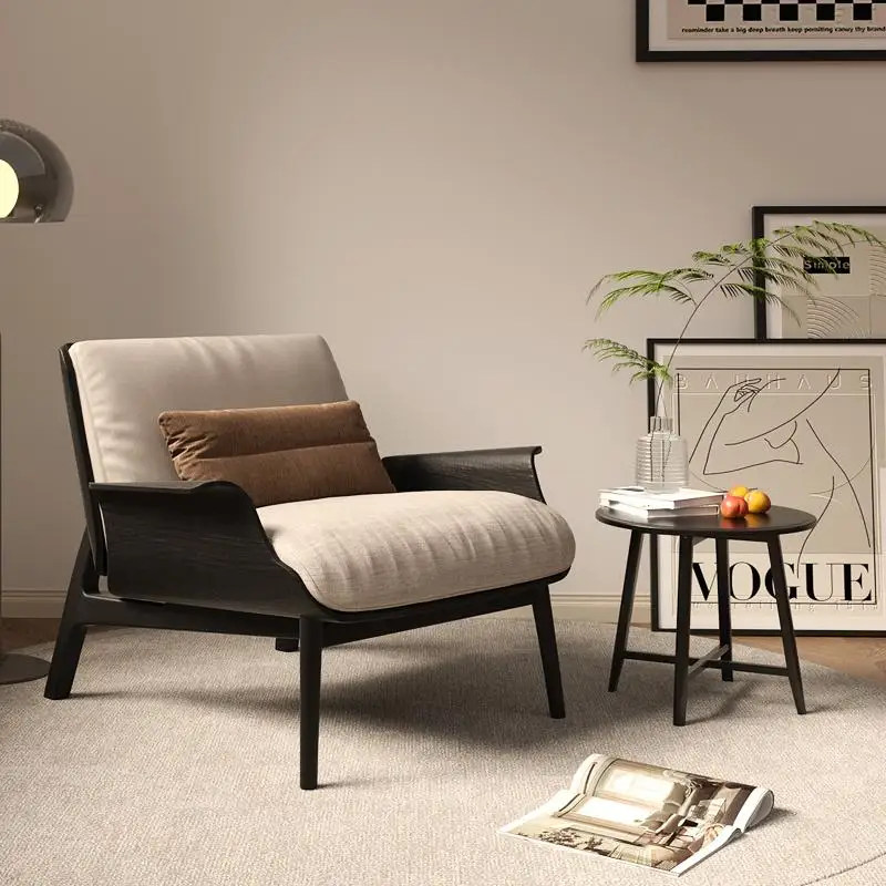 Black Comfort Large Chair Lounge Lazyboy Relax Hotel Nordic Modern Chair Adult Reading Luxury Fauteuil De Salon Home Furniture