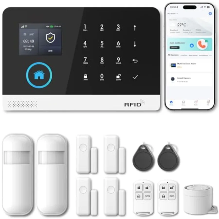 Wireless Home Security Alarm System