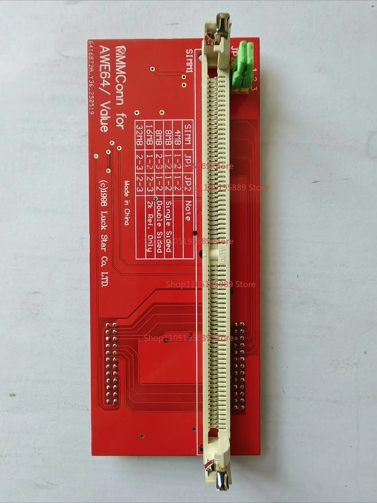 For Innovative AWE64 Sound Card Memory Expansion Board for Innovative Creative So