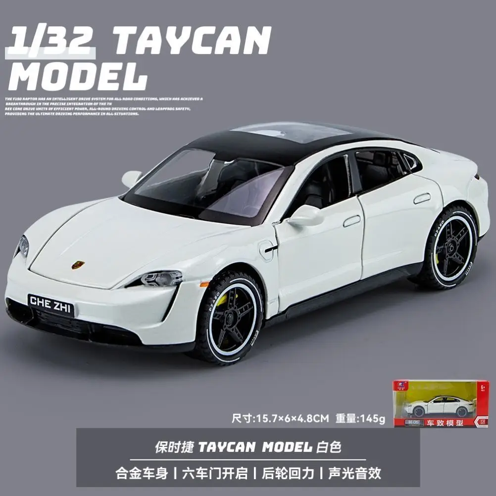 Modello di auto in lega in scala 1:32 Realistico Porsche Panamera Auto giocattolo Display Pezzo Piccola auto per regalo di compleanno per ragazzi