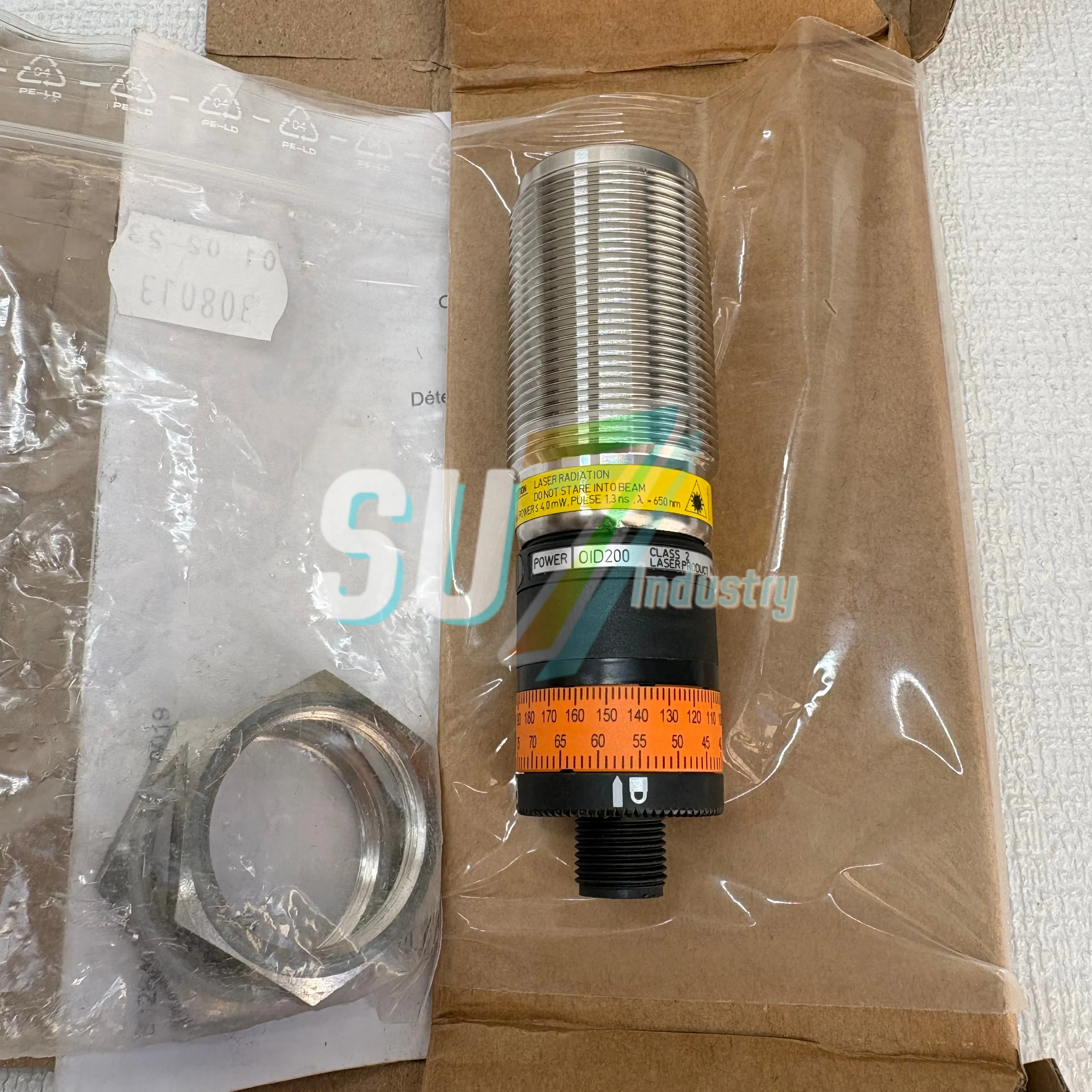 

Лазерный датчик расстояния OID200 OIDLCPKG/US, новый, в наличии