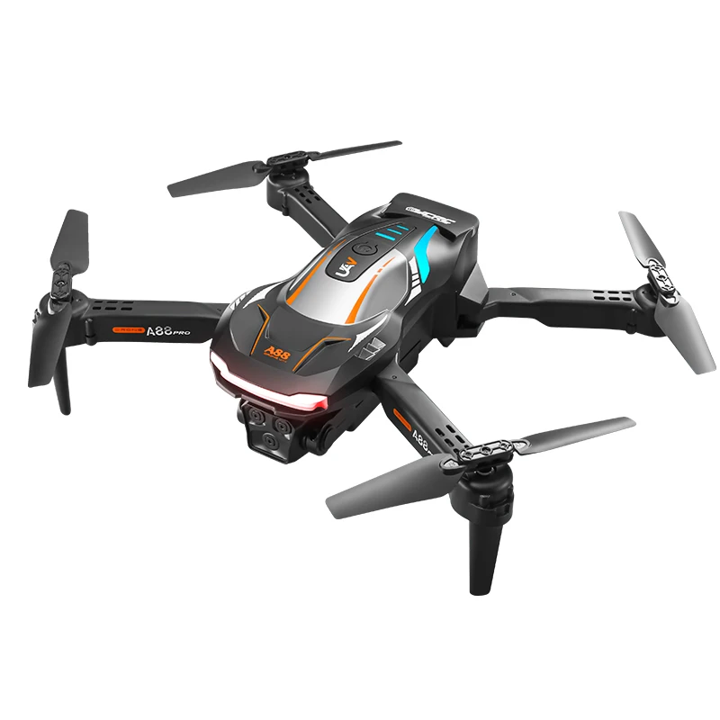 

A88 Pro Drone 4k Profesional HD 4k Rc Airplane Dual-Camera Wide-Angle Head Remote Quadcopter Airplane Toy Helicopter