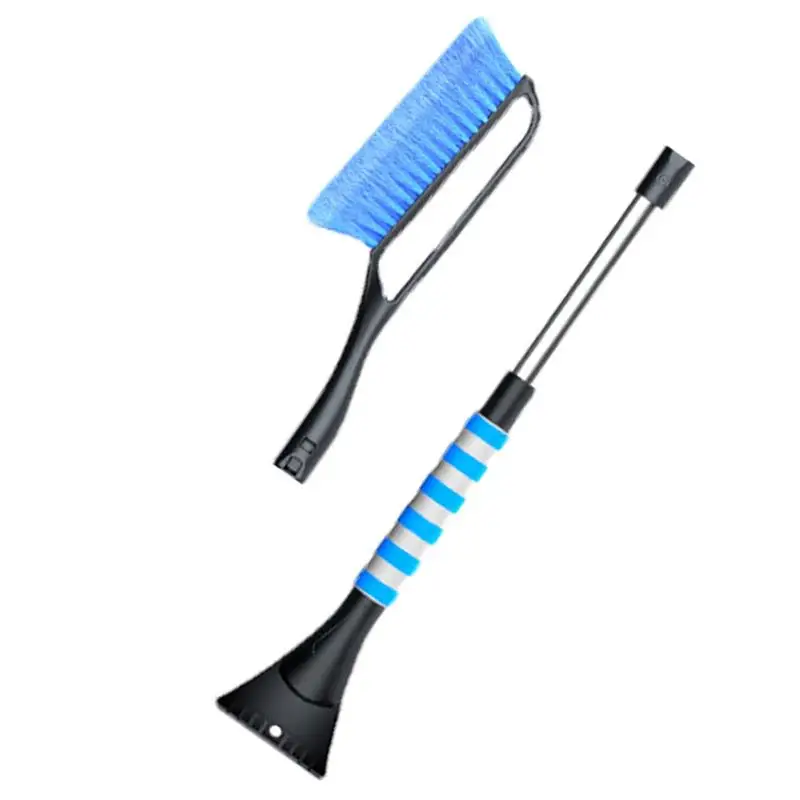 

Car Snow Brush And Ice Scraper Extendable Auto Window Snow Removal Tool Multifunctional Snow Shovel Winter Ice Remover For Cars