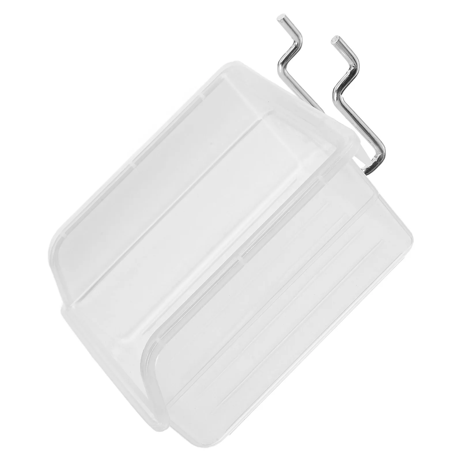 Large Capacity Pegboard Bin Transparent Hardware Organizer Thick Material Static Resistant Pegboard Basket Garage Storage