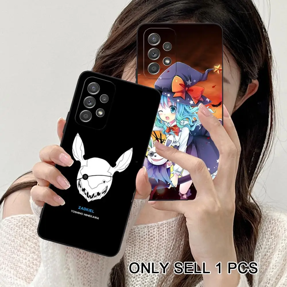 Date a Live Yoshino Matte TPU Mobile Phone Case for Samsung Galaxy A56 55 54 53 52 51 36 35 34 23 16 15 5G Colorful Cover