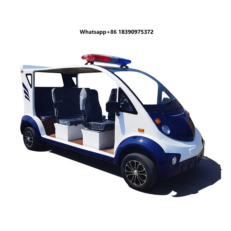 Factory Chinese Mini Electric Car Security Car 48V 72V Electricity Auto Mini Electric Cruising Car