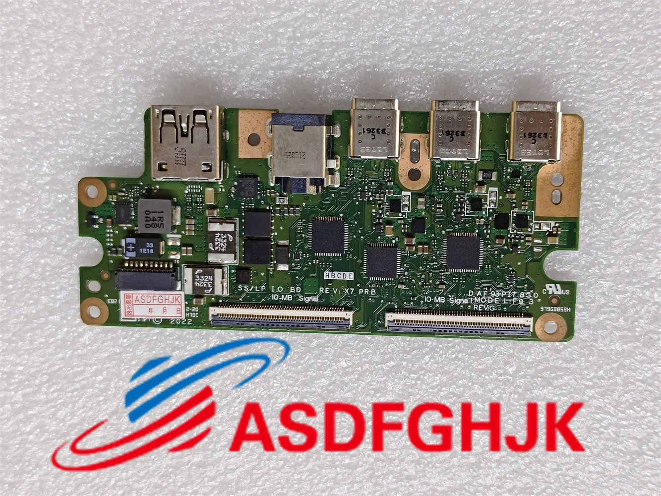 Used for original HP DAF93PI78G0 USB TYPE-C power interface board test OK