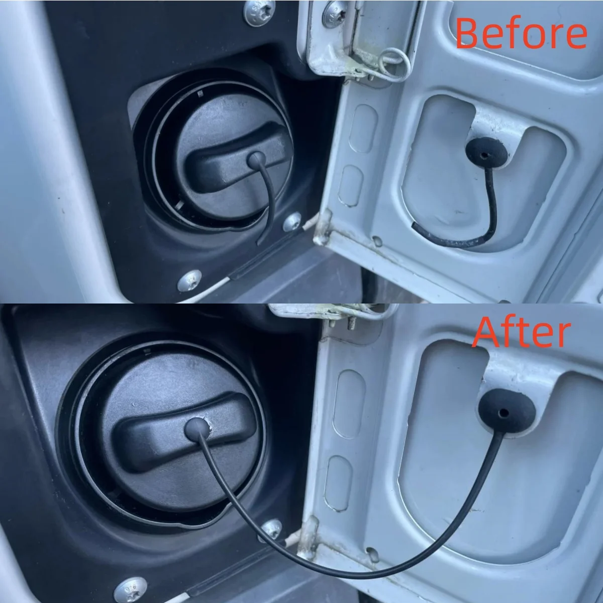 2PCS Petrol Diesel Fuel Oil Cap Tank Cover Line Rope For Mercedes Benz Sprinter Vito Viano W639 W638 W447 W906 W903 A0004704605