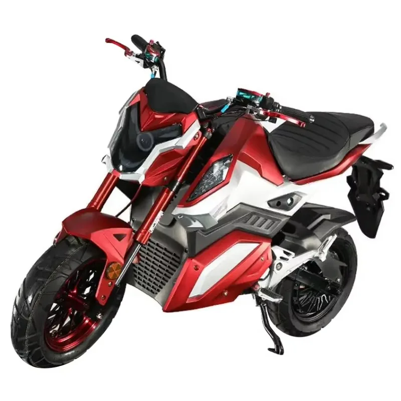 Moto électrique ZUIMI MTBGO avec style racing et freins à disque doubles, idéale pour les trajets quotidiens et les balades de loisirs