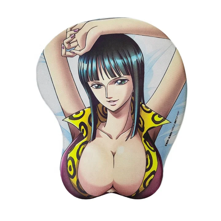 Oppai Breast 3d Sexy Girl Big Boob Breast Silicone Wrist Rest Mouse Pad gifts packaging