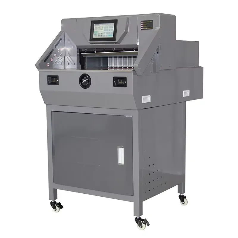 CE Certificate 460V8 Electric Paper Cutter 460mm Electric Paper Trimmer Intelligent Programmable Paper Cutter with