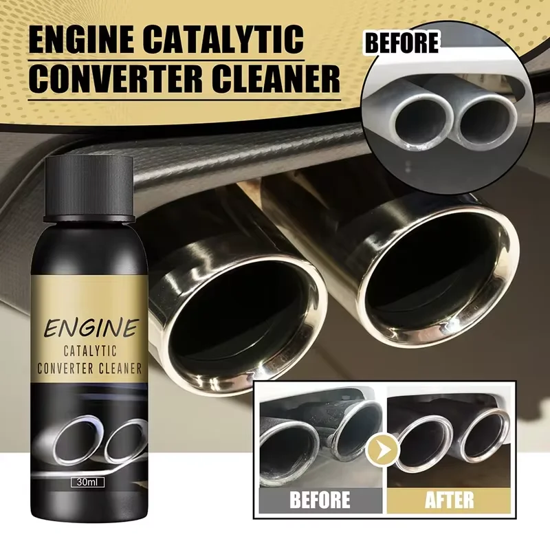 

1/2/3/4 pcs Car Catalytic Converter Cleaner Deep Cleaning Multipurpose Engine Carbon Deposit Remove Automobile Cleaning Agent
