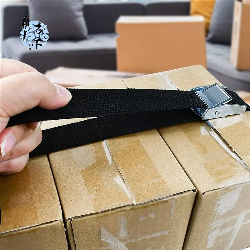 

A13F-2PCS Lashing Straps Car Straps With Buckles Adjustable, Up To 600Lbs, Tie Down For Motorcycle, Cargo, Trucks, Trailer, Lugg