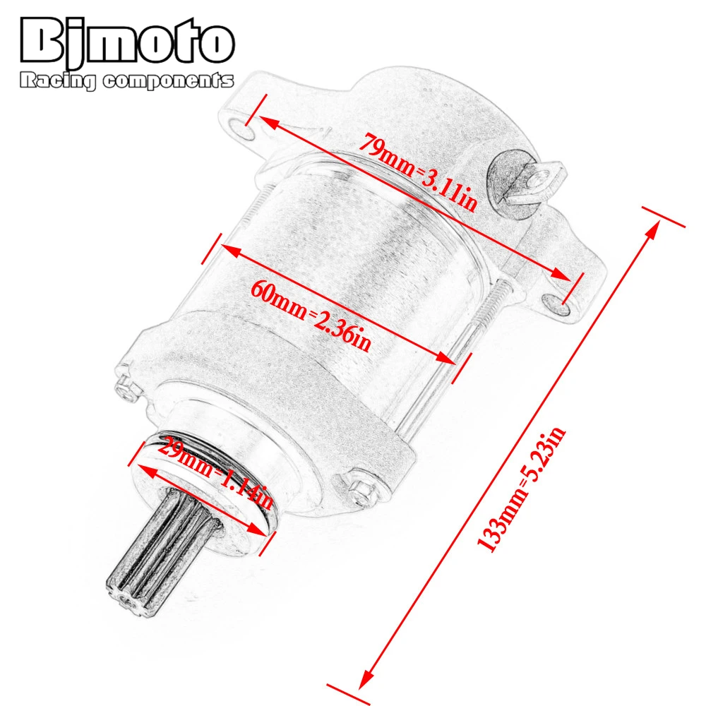 Motorcycle Engine Starter Motor For Aprilia AP9150090 RXV 450 2006-2015 RXV 550 2006-2013 SXV 450 2006-2013 SXV 550 2006-2015