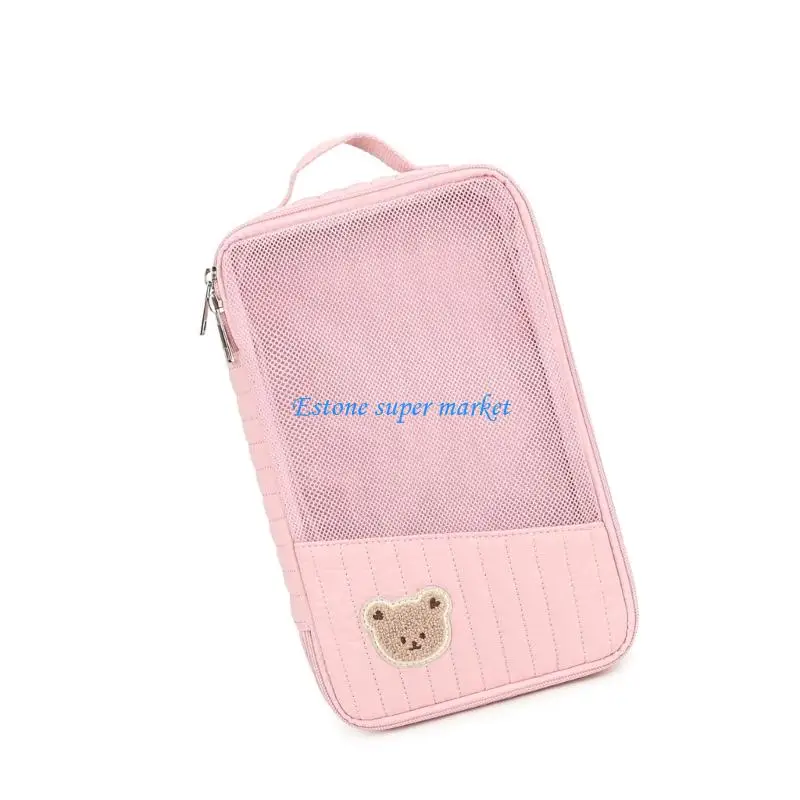 090B قطعة واحدة من حقيبة الأم والطفل الكرتونية للسفر، الوصول السريع، تصميم بسحّاب، جيب واسع يبقي مستلزمات الأطفال مرتبة بدقة #2