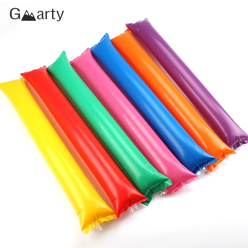 

40PCS Thunder Sticks Inflatable Stadium Noisemakers Cheer Sticks Team Spirit Boom Cheerleading Stick Sporting Events Dance Party