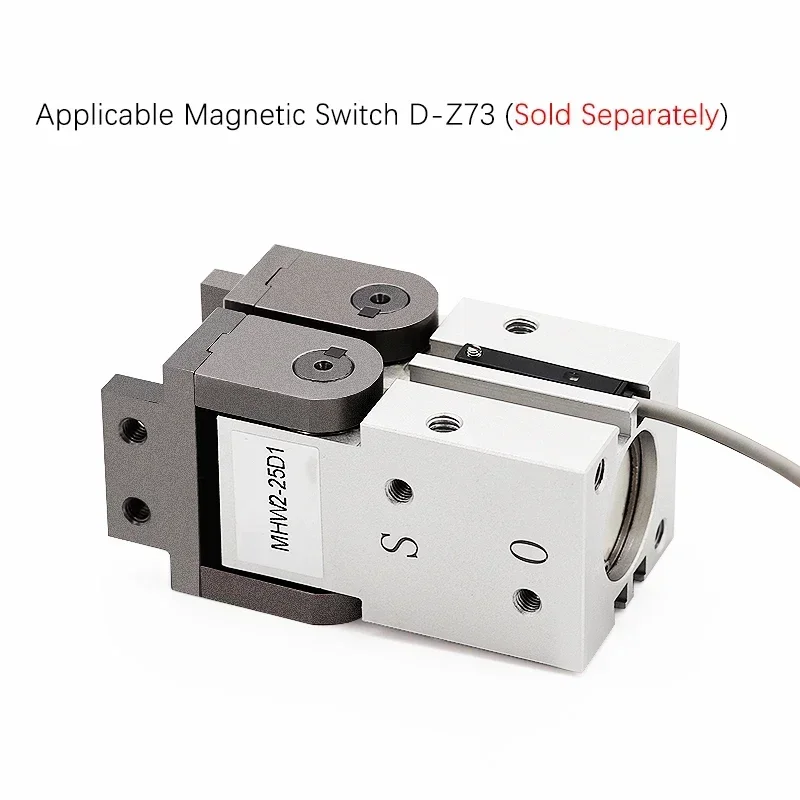 MHW2 Air Gripper Pneumatic Finger 180° Angular Type Rack Pinion Type Air CylinderMHW2-20D/D1 MHW2-25D/D1 MHW2-25D MHW2-32D/D1