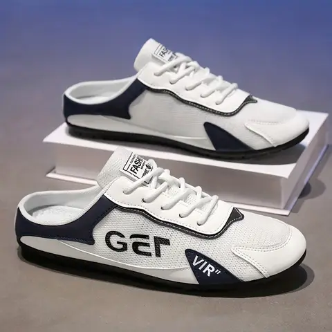 2025New Men's Casual Shoes Fashion Comfortable Flat Shoes Mesh Breathable Shoes for Men Designer Lightweight Sneakers Zapatillas