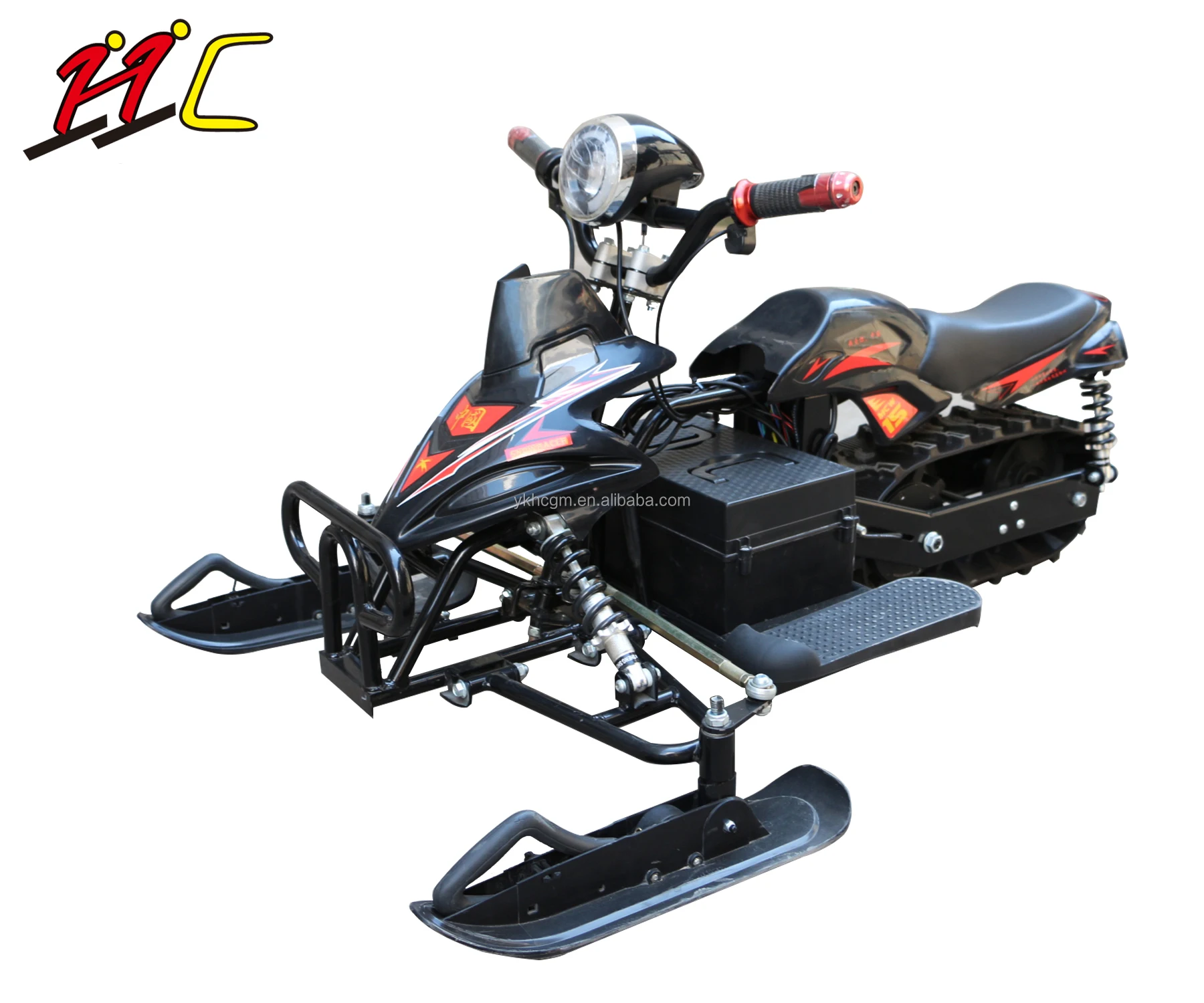 

Snow Scooter With Battery 48v 20AH 800w With Horn/light/three Speed Electric Scooter Electric Snow Racer Snowmobile