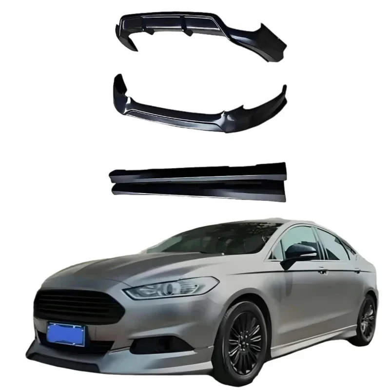 

Top quality Auto Systems Pp Wide Body Kit Front Rear Bumper Lip Side Skirt For Mondeo 2013 2014 2015 2016