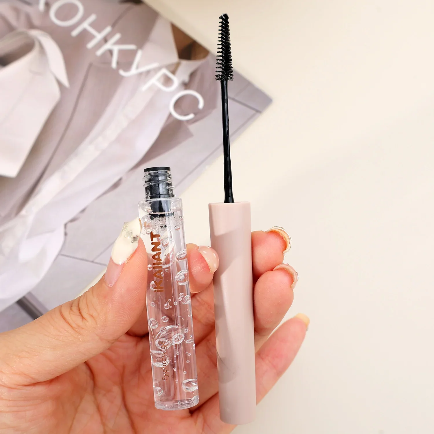 Gel per sopracciglia 3D Impermeabile Trasparente Asciugatura rapida Opaco Naturale Selvaggio Impostazione Gel per sopracciglia Sollevamento Potenziatori per sopracciglia Trucco