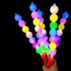 5pcs LED light sticks flashing colorful candied haws sticks suitable for Christmas birthday wedding luminous party supplies