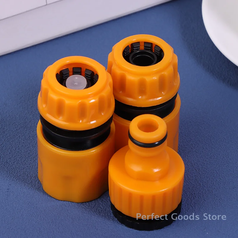 1Pc ABS Garden Hose Faucet Quick Connector 1/2 Inch Graden Hose Water Tap Threaded Connector Faucet Adapter For Irrigation