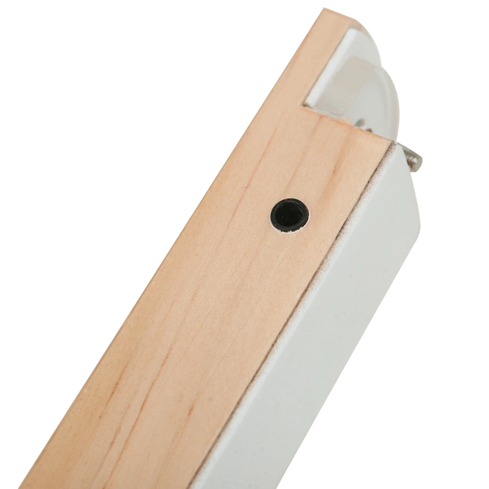

Semi Acoustic Guitar Pickup Beige Violin Mandolin Ukulele Banjo Clear Sound Durable Wood Easy Install No Drilling