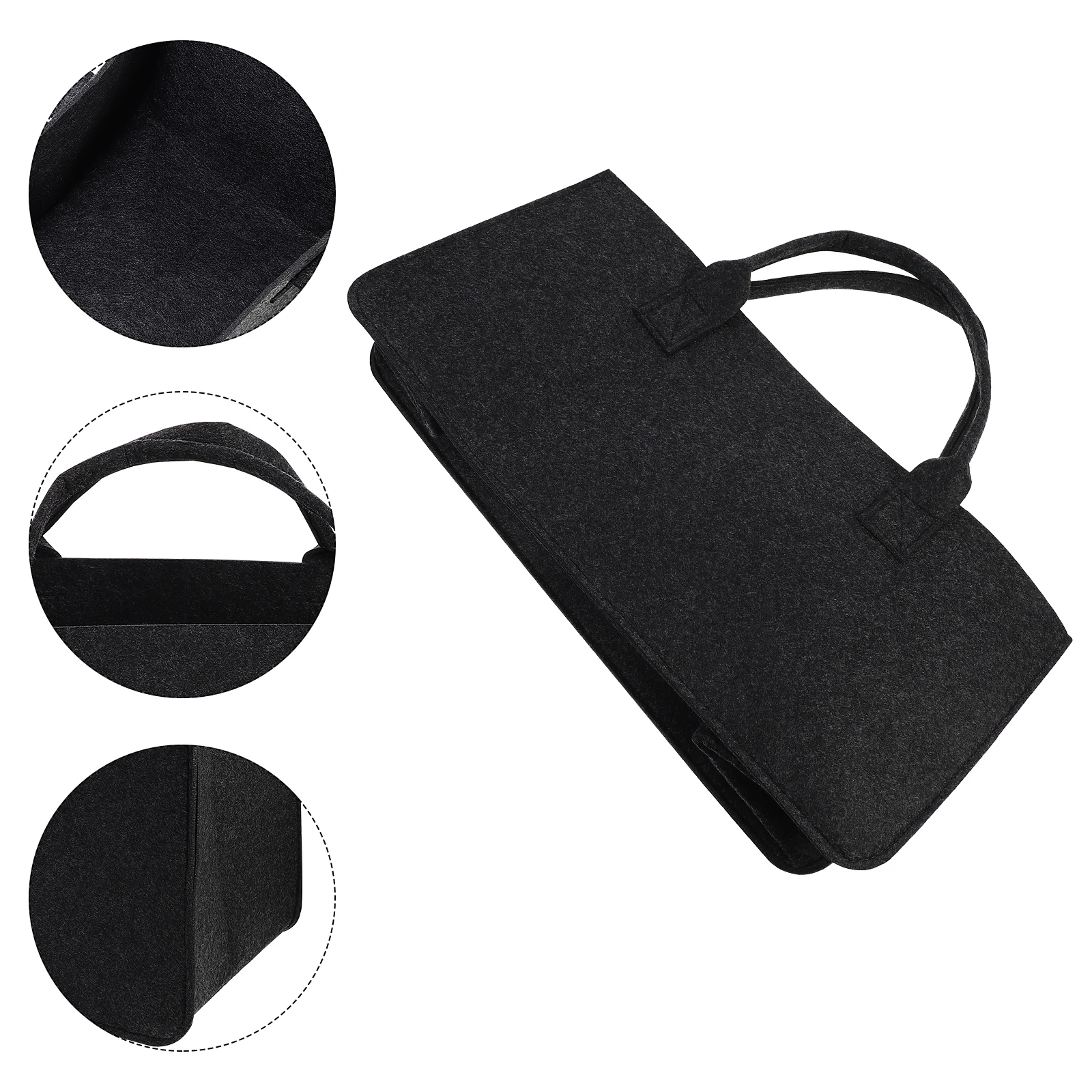 

Portable Storage Bag Felt Multi-functional Foldable Lightweight Camping Household Firewood Pouch Storage Pouch Basket