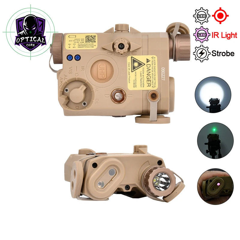 

WADSN PEQ PEQ15 Infrared Laser LED Weaponlight Strobe Light IR Fill Lighting Hunting Sight Pointer Tactical UHP PEQ-15 Laser