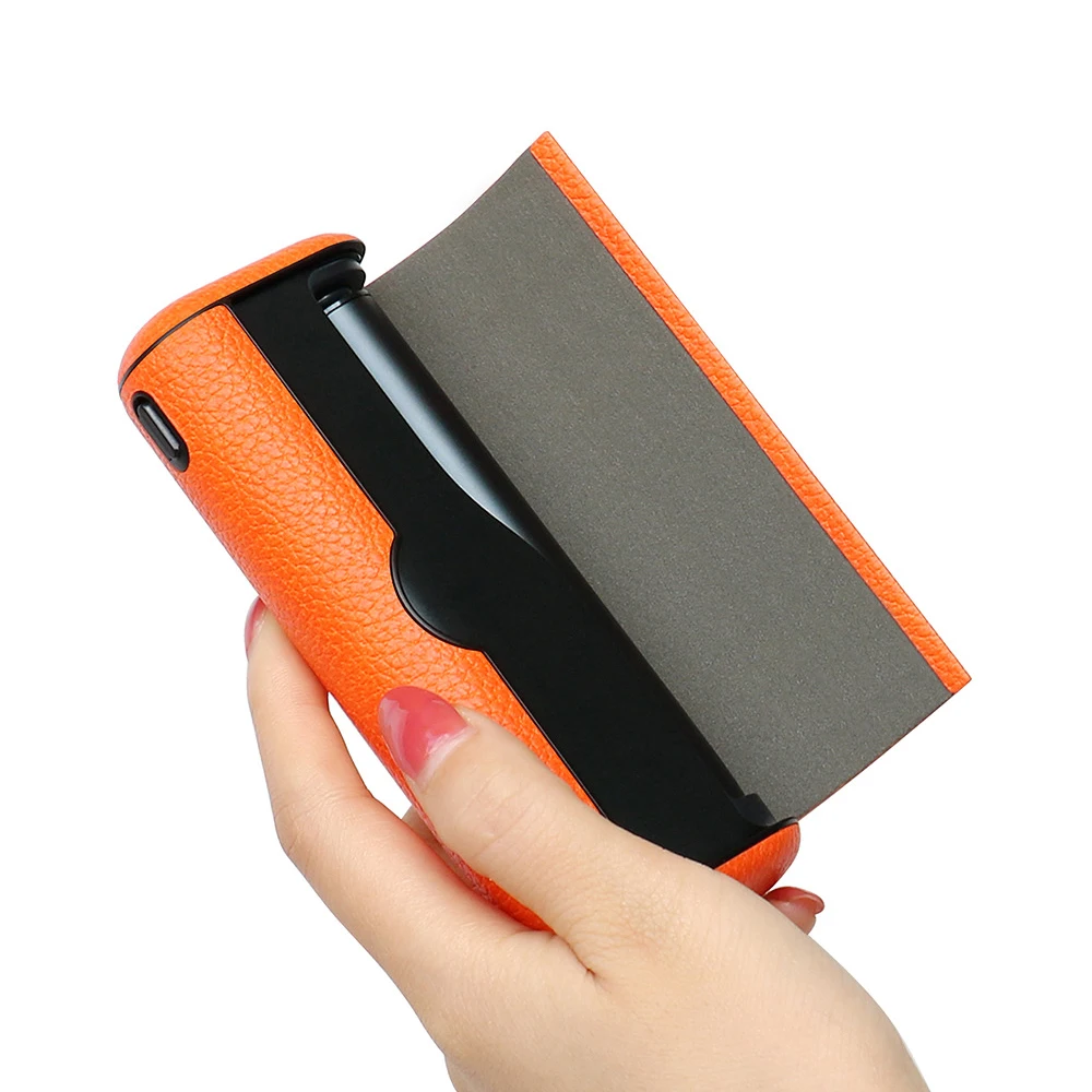 PU leather protective case is suitable for PRIME. It is a fashionable and trend protective accessory for electronic cigarettes.