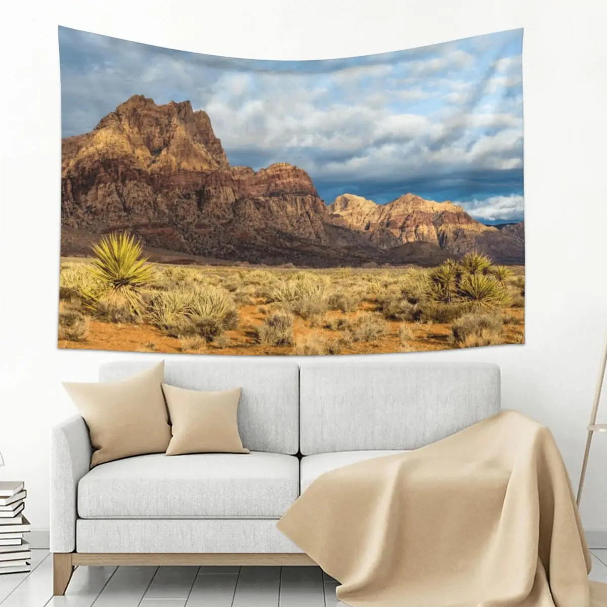 

Desert Morning Tapestry Decoration Room Wall Decoration Japanese Room Decor Bedroom Decor Aesthetic Tapestry