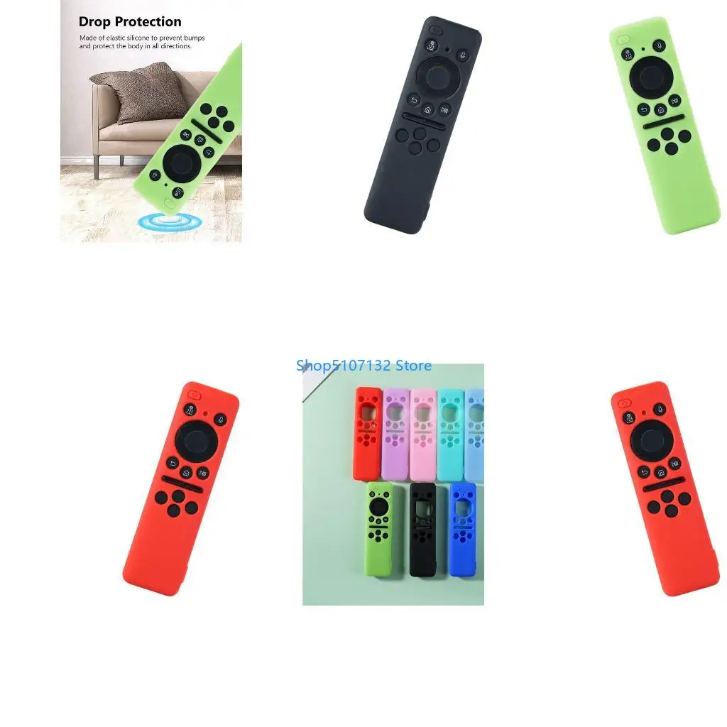 87HD Easy Installs Washable Silicone Cover For BN591432A Remote Simple Maintenance