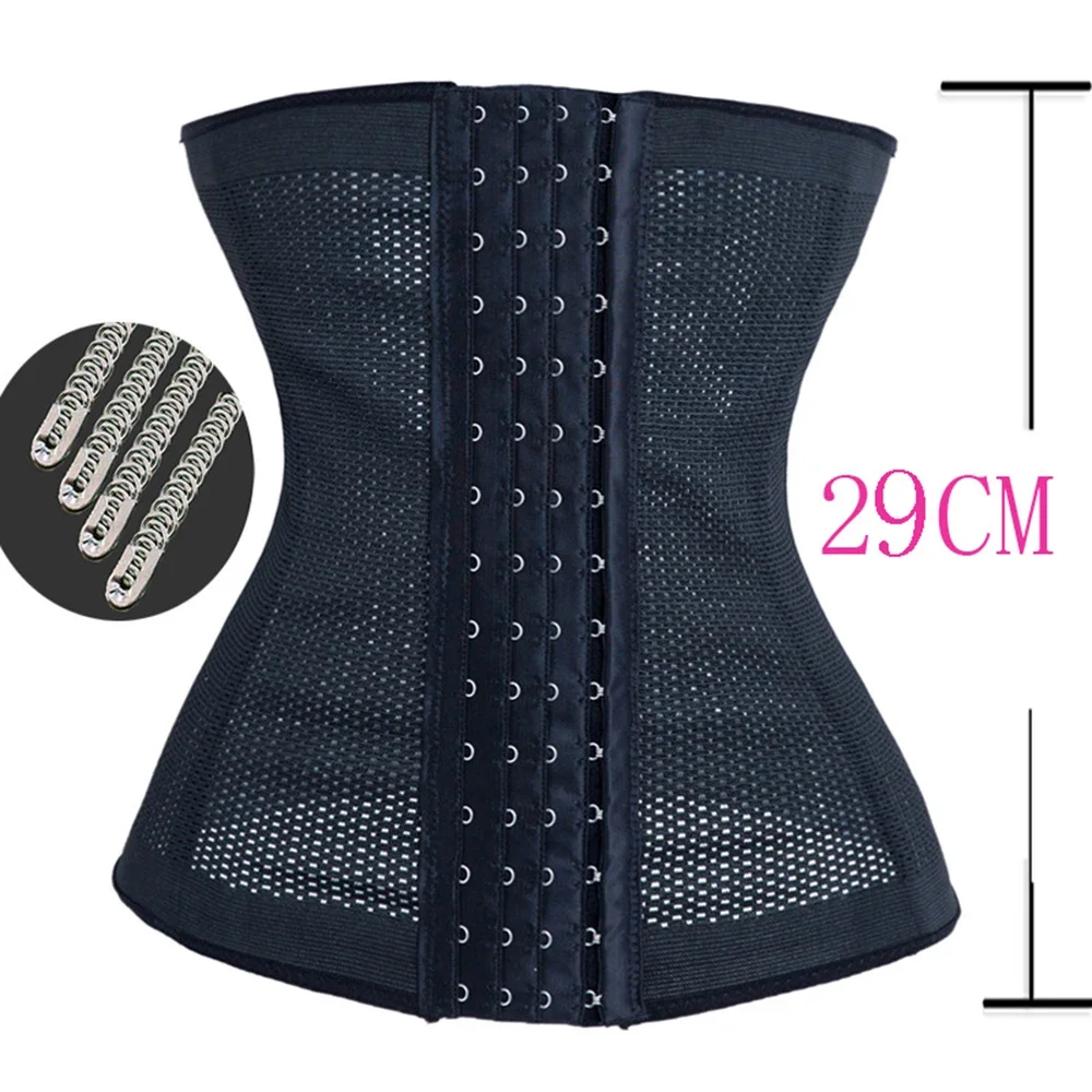 

Women Waist Trainer Cincher Fajas Body Shaper Underwear Lingerie Tummy Slim Belt Postpartum Control Underbust Steel Boned Corset