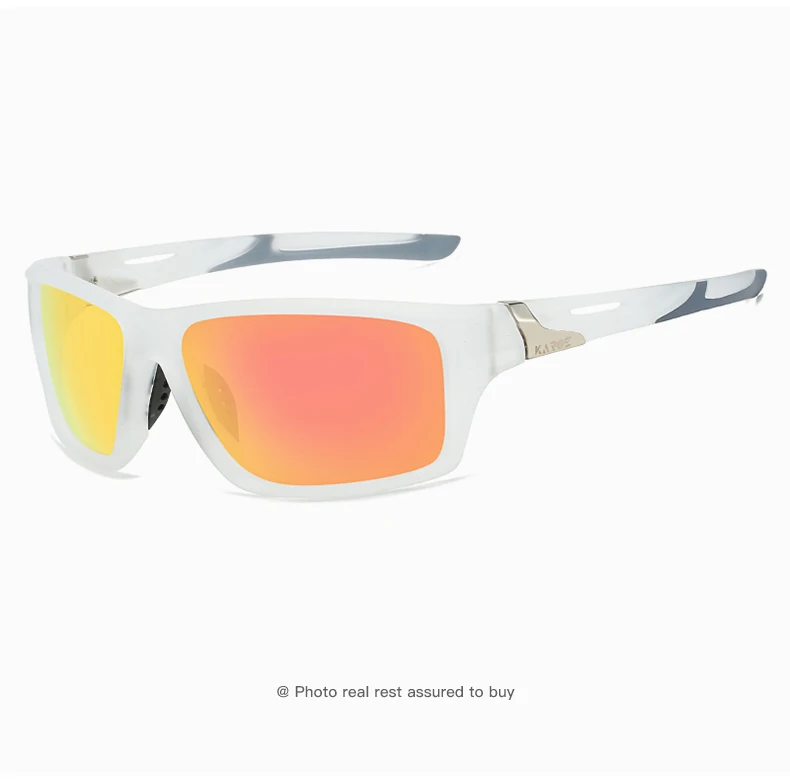 KAROS Mode Sport Sonnenbrille Polarisierte UV-Schutz Personalisierte Brille Runder Rahmen Herren Und Damen UV400 Brillen YZ2012 – Detail 22