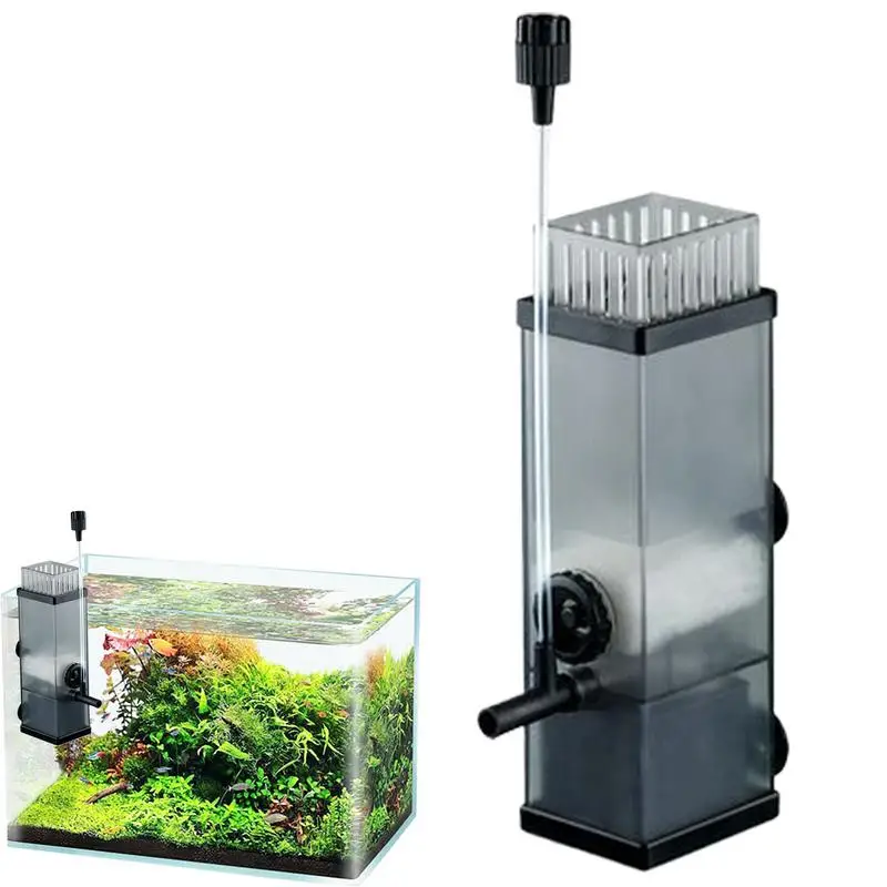 

Cleaning for Fish Shrimp Water Grass 5W Aquarium Surfaces Skimmer Ultra-Quiet Professhional Electric Fish Tank Aquarium Filter