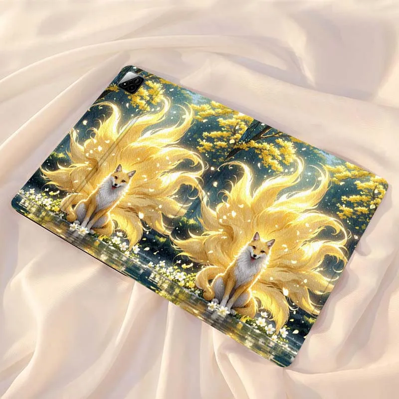 Anime Nine Tailed Fox For Xiaomi Redmi Mi Pad 4 5 6 7 8 K SE Mini Pro Plus Max 10.1 11.2  inch Tablet Case