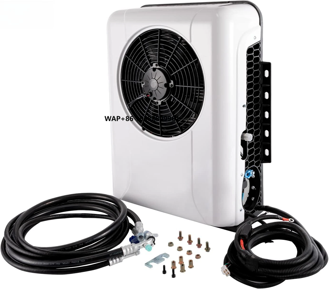OGMIE Electric 12V/24V Parking Air Conditioning Systems Auto AC for Trucks RVs Campers & Caravans
