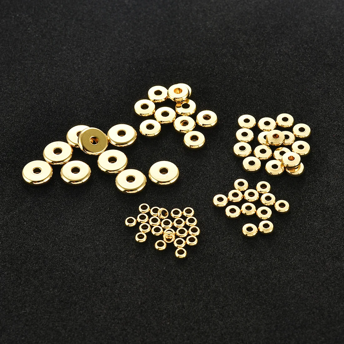 20/50Pcs 스테인레스 스틸 플랫 스페이서 비즈 3 - Jewelry Making Silver 리뷰 및 가격