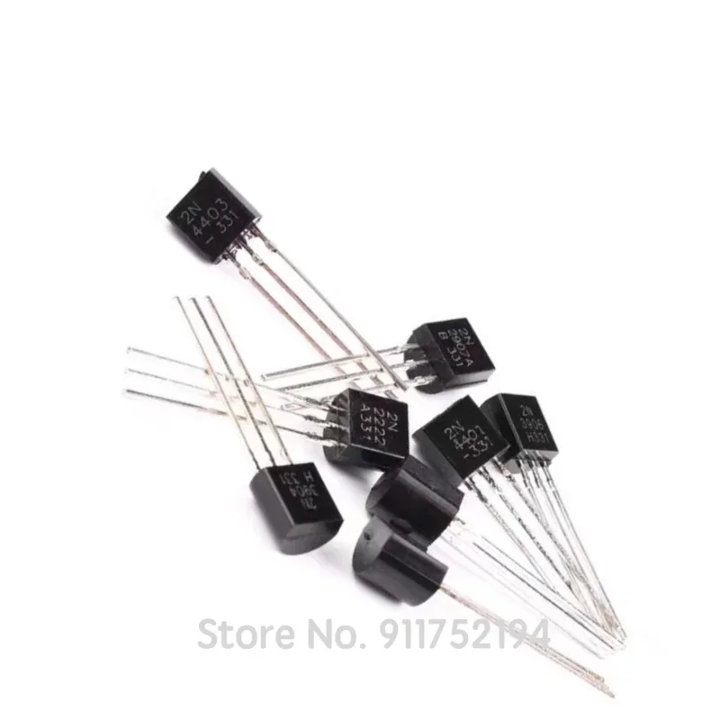 180PCS/LOT S9013 S9014 S9015 S9018 S8050 S8550 2N2222 2N3904 2N3906 5551 5401 C1815 Transistor Assorted Kit (TO-92)18kinds*10pcs