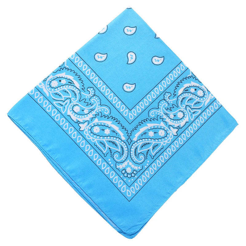 Mode Frauen Bandana Schal Mädchen Kinder Punk Quadrat Bandanas Kopf bedeckung böhmischen Kopftuch Stirnbänder Haarschmuck – Detail 14