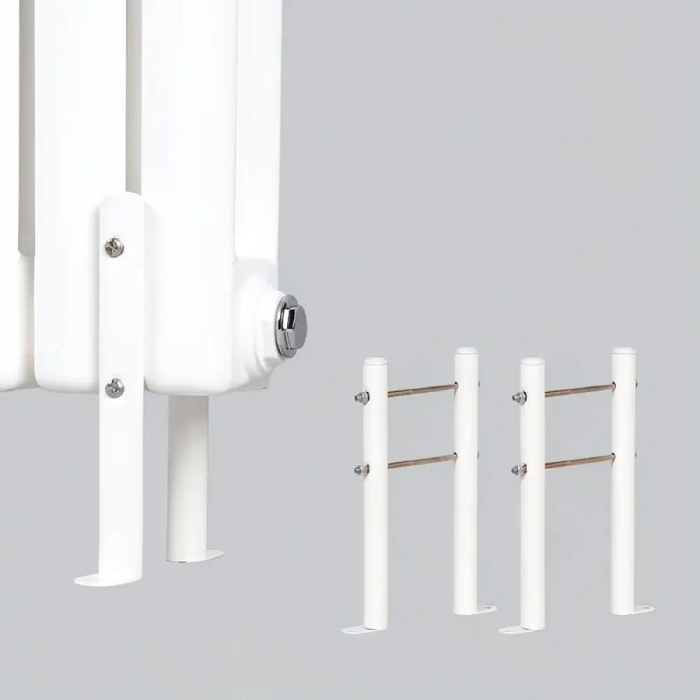 Floor Standing Radiator Support Bracket Steel Base Holder For Home Heating System Thin Wall Fixer Durable Mounting Leg