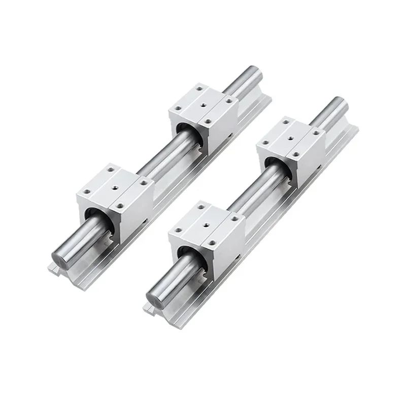 SBR linear Rail 2pcs SBR16 600-950mm linear Rail Any length Guide Rail + 4pcs SBR16UU Slide Block For Cnc