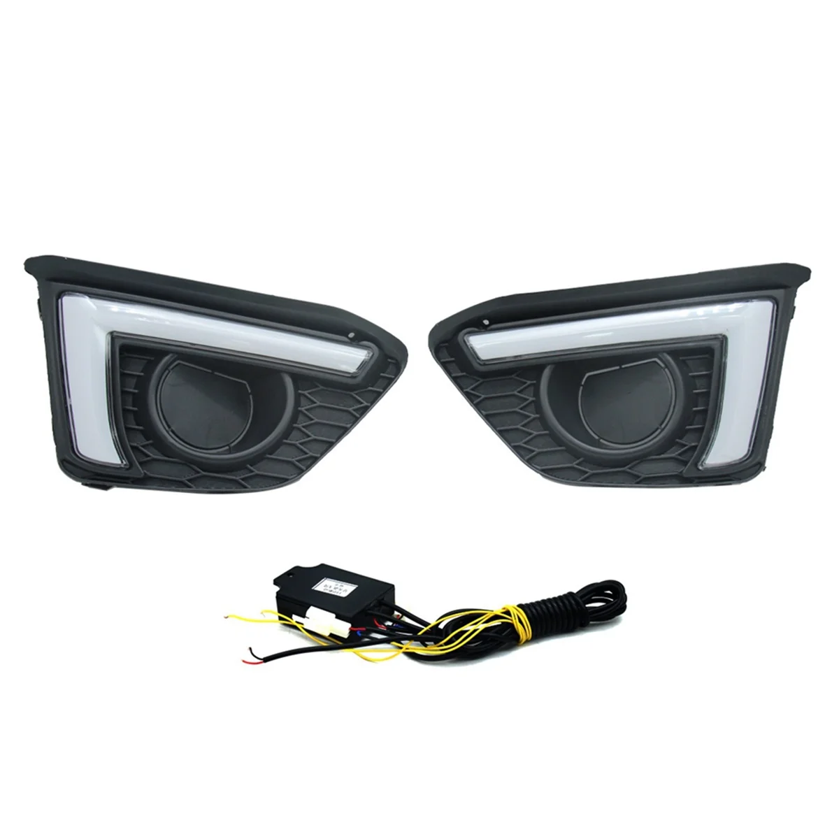 

Светодиодные дневные ходовые огни для Honda DRL Янтарный указатель поворота