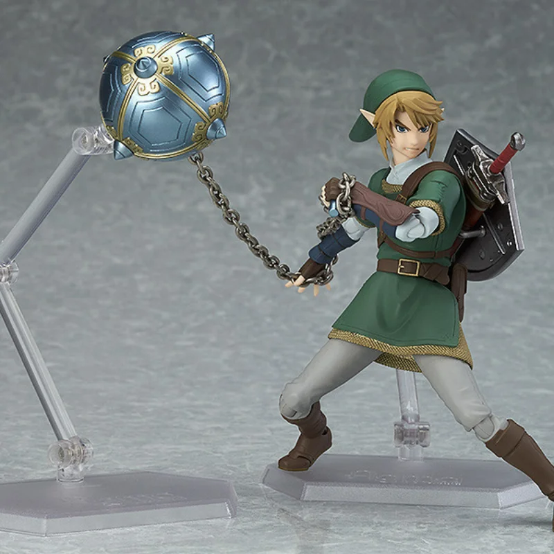 The Legend of Zelda: Twilight Princes Figma 320 Link Action Figure PVC Movable Joint Collectible Model Toys Gift 14cm Gift Box