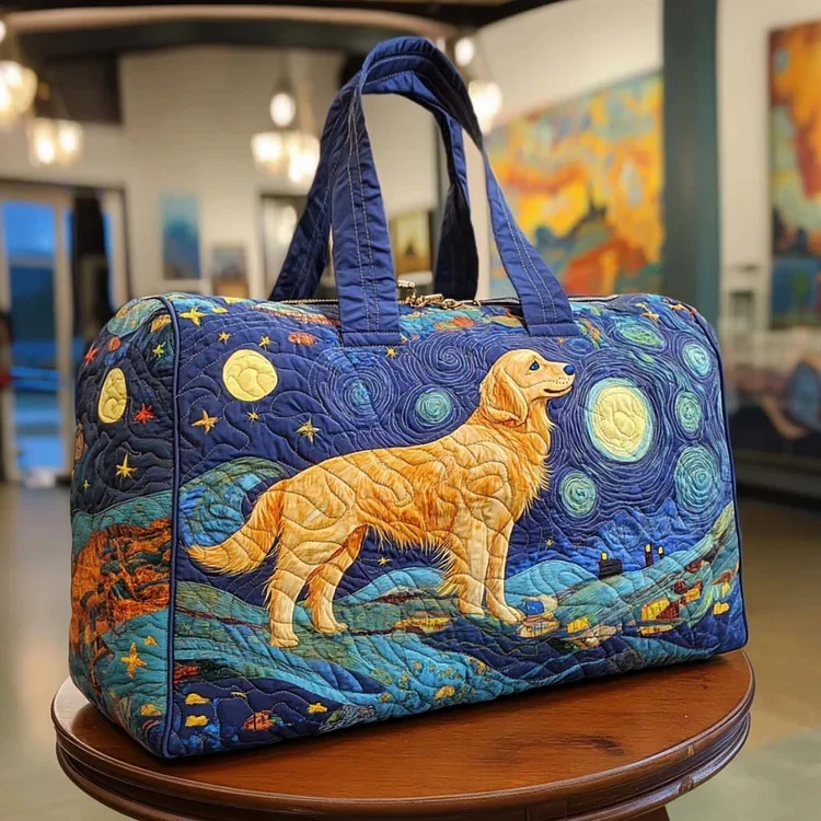 

3D Printed Quilted Bags dog funny Personalized Gifts Custom Bags Handbag Tote Bag Training Travel Bag Beach Hiking Camping